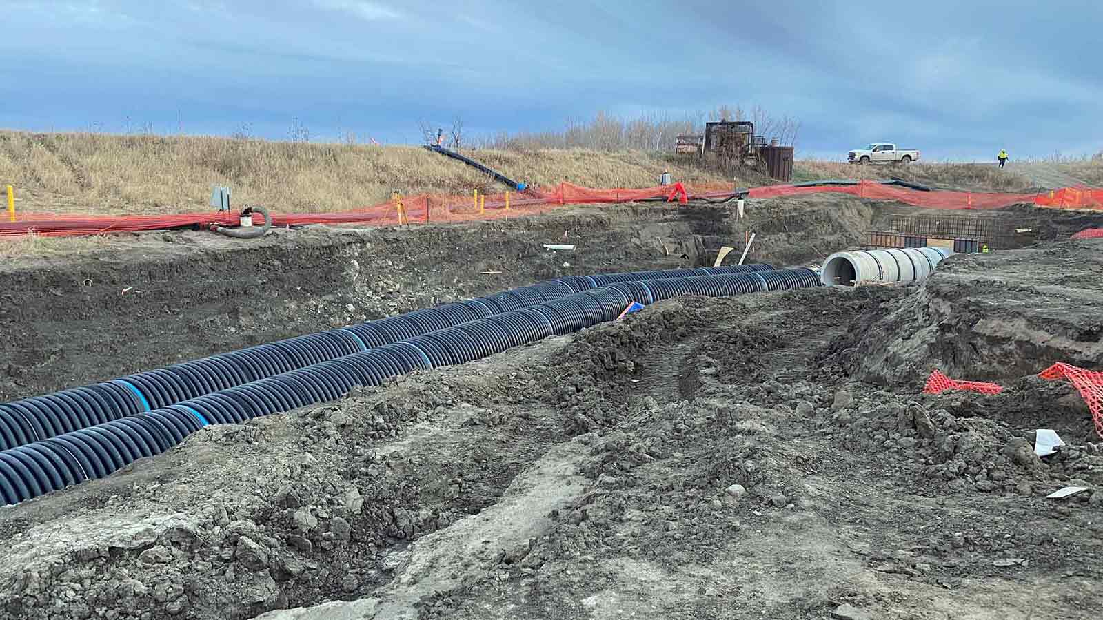 dewatering project USACE Griffin Dewatering Company Drainage and Pipeline Dewatering System